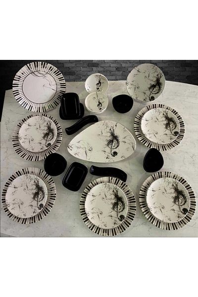 Keramika 24 Piece Arya Breakfast Set