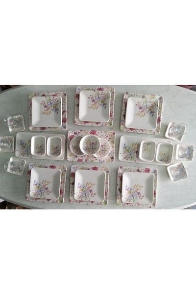 Keramika 34 Piece Spring Breakfast Set