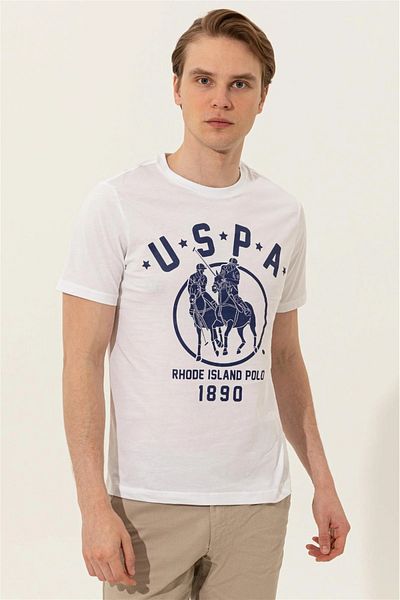 U.S. Polo Assn. USPA Graphic T-Shirt in White