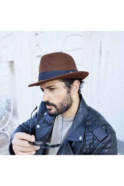 laviyonsa Men's fedora Panama hat