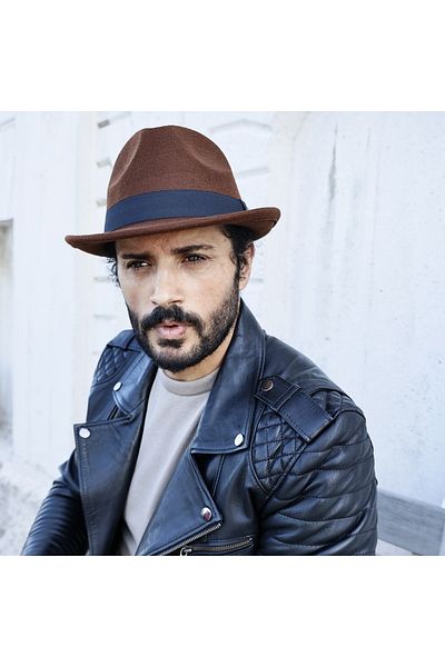 laviyonsa Men's fedora Panama hat