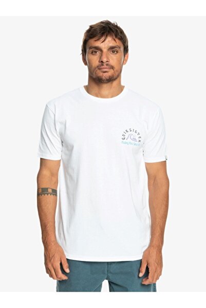 Quiksilver Eqyzt07226-wbb0 Ανδρικό μπλουζάκι Originalbarrel M Tees