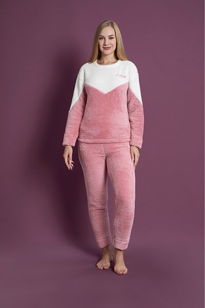 Asel Women's Plush Pajama Set