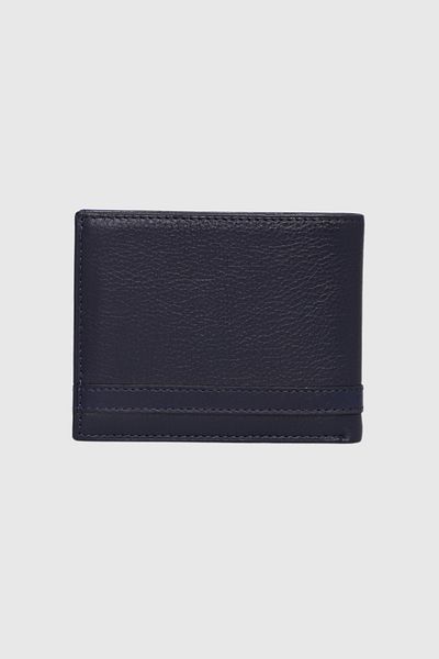 Grande 708 Genuine Leather Men's Wallet Navy Blue