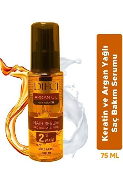 Dieci Dıecı Saç Bakım Serumu 75 ml Argan Oil-keratin