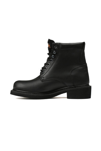 Harley Davidson Siyah Kadın Botu 025G100109-Black-Derı