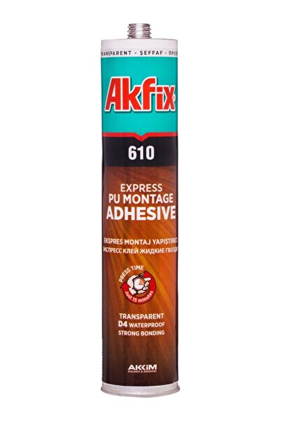 Akfix 610 Montaj Kiti Şeffaf 310 Ml