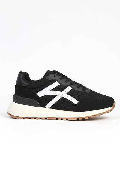 Benetton ®|BN-30984- 3319 Black White - Kaıdn Sports Shoes