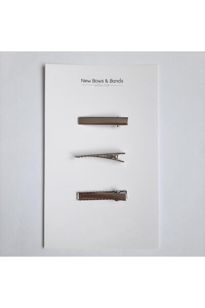 NEW BOWS BANDS Girl's Salmon Color Large Bow Clip Buckle