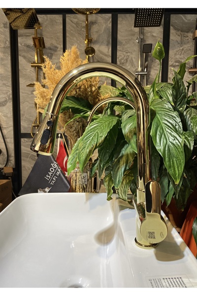 İSAOĞLU YAPI Arıtmalı Mutfak Bataryası Gold Arıtmalı Spiralli Evye Musluğu Ar...