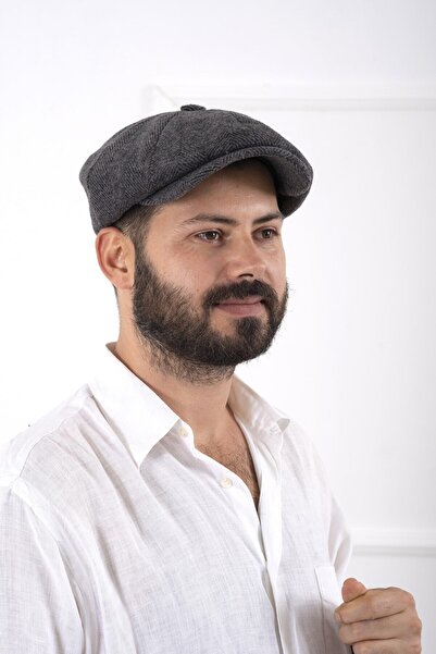 Göreme Aksesuar Winter British Cap Flowy Peaky Blinders Model