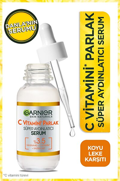 Garnier C Vitamini Parlak Süper Aydınlatıcı Serum 30 ml
