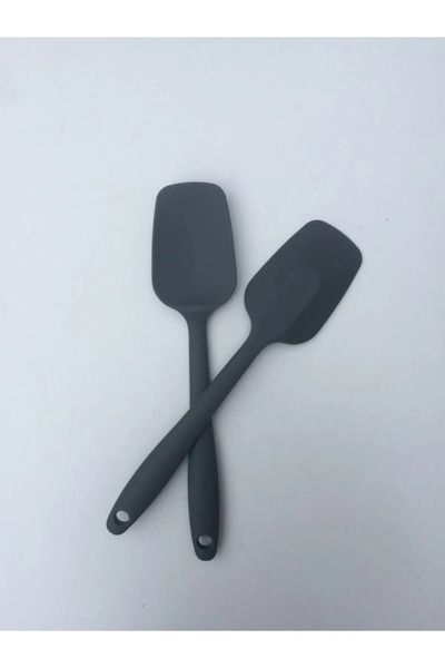 Gead 2'li sert ve silikon spatula ısıya dayanıklı