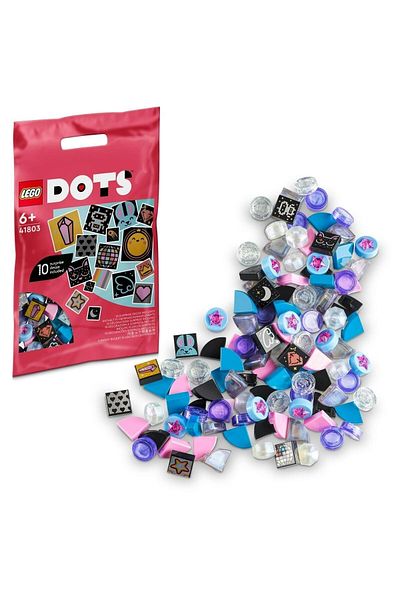 LEGO ® DOTS Extra DOTS Series 8 – Glitter and Sparkle 41803 - Creative DIY Decoration Set (115 Pieces)
