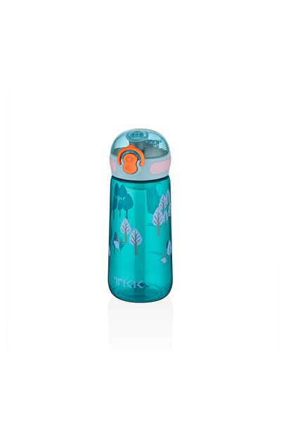 Vagonlife TKK 400ml Children's Water Bottle with Strawless Carrying Strap and Strainer