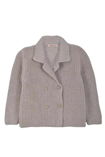 Minora سترة تريكو للأولاد من ثيسالونيكي باللون البيج