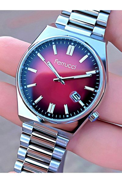 Ferrucci FRC.1.511 Ferrucci New Season Tsuyosa Model 30 m Water Resistant Steel Cord Men's Wristwatch