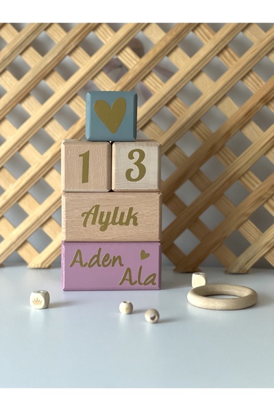 mogokids Anne bebek anı küpü seti gold yazlık pembegri bebek hediyelik