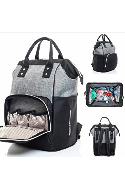 northern fashion Anne Bebek Bakım Sırt Çantası Biberon Termoslu Sıvı Geçirmez Bebek Çantası