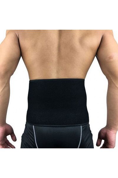 mrtbilisim Thermal Sauna Athlete Belt Slimming Fat Waist Belly Melting Belt Thermal Corset 22 Cm Width