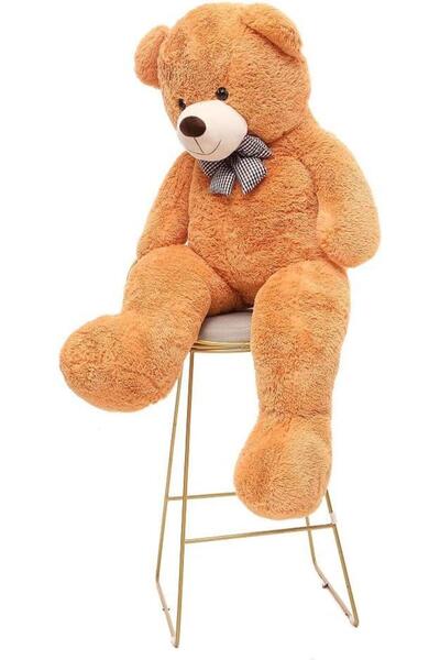Solemia 80 cm Papyonlu Peluş Ayıcık - % 100 YERLİ ÜRÜN