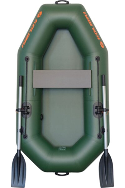 Kolibri K 210 Şişme Bot Full Set Pvc Kumaş 190x105 Cm 2 Ad Kürek pompa oturak tamir Kilit Çantası