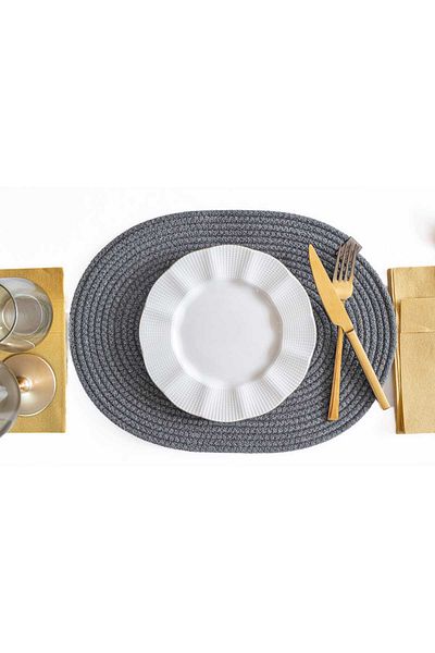 cott land 1 Piece Oval Placemat Plate Tableware Serving Plate Pan Pot Coaster