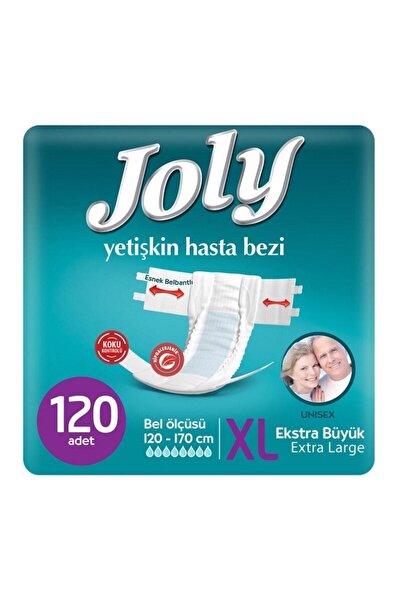 Joly Hasta Bezi Belbantlı 120 Adet (XL) Beden 4 Paket
