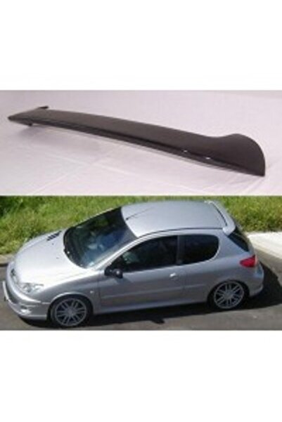 HYM TUNİNG Peugeot 206 Spoyler, ABS Plastik Piano Black PARLAK SİYAH Tuning, ...