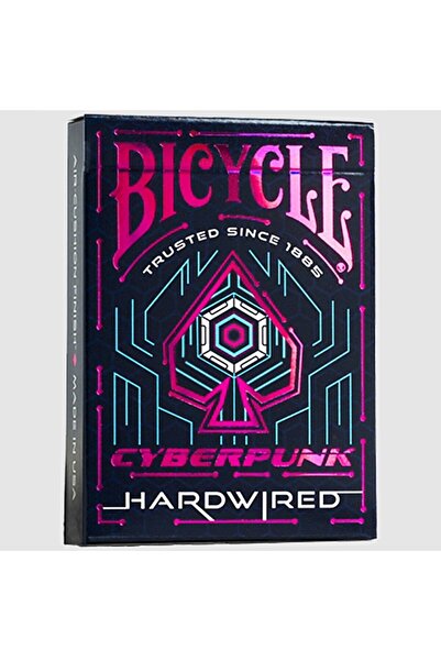 OyuncaklarÜlkesi Bicycle Cyberpunk Hardwired Game Card Limited Edition Collectible Playing Cards Deck
