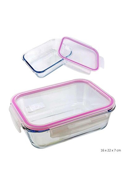 Broart Borart Plastik Kapaklı Fırın Kabı 1500 Cc