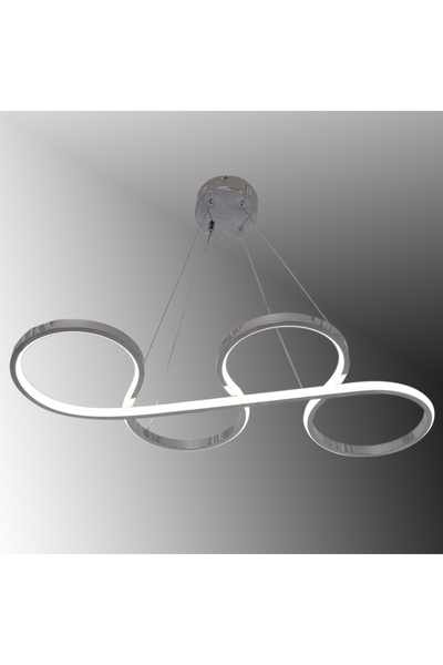 TT AYDINLATMA TT025-KR TT Aydınlatma Yılan Modeli Krom Kaplama Sarı Işık Led ...