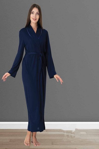 Puerpera Effortt Pregnant Postpartum Long Dressing Gown 3037