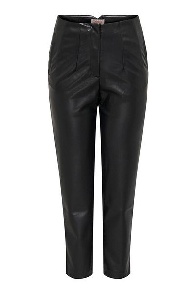 ONLY ONLRAVEN-IDINA HW FAUX LEAT PANT CC PNT BLACK