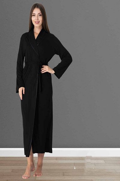 Puerpera Effortt Pregnant Postpartum Long Dressing Gown 3037