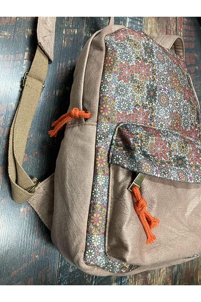 Street Bag Likya Ethnic Αυθεντικό σακίδιο πλάτης με μποέμ με μοτίβο καθημερινής χρήσης Τσάντα ταξιδιού