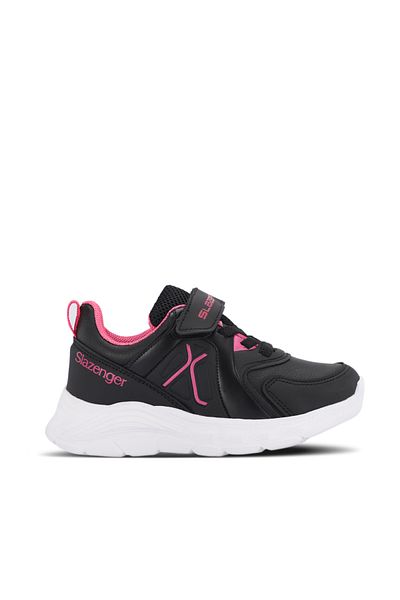 Slazenger VACATION I Sneaker Unisex Kids Shoes Black / Fuchsia