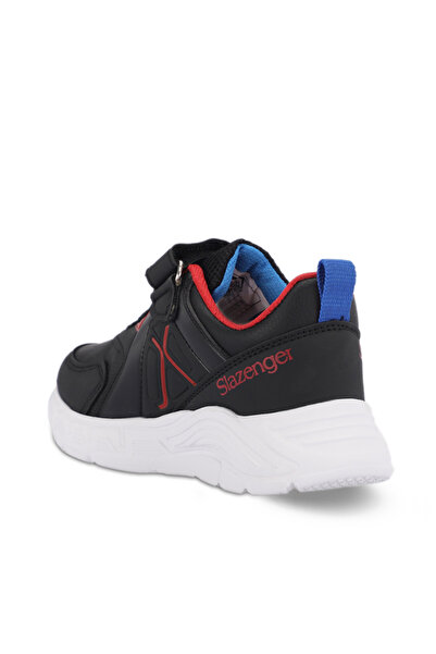 Slazenger Vacation I Children's Velcro Black / Red Casual Sports Shoes
