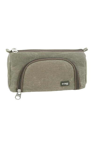 s-case by Serve Mumlu Kanvas Üçgen Çanta