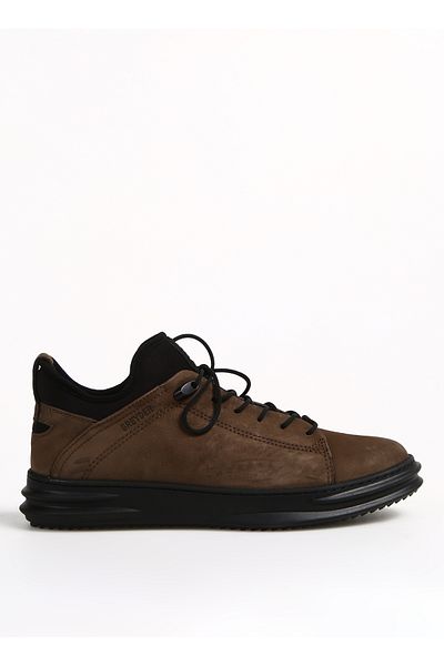 Greyder Leather + Textile Gray Men's Casual Shoes 13650 MR TRENDY AYK