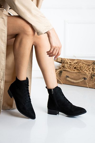 Pier one lace up boots on sale in brown nubuck