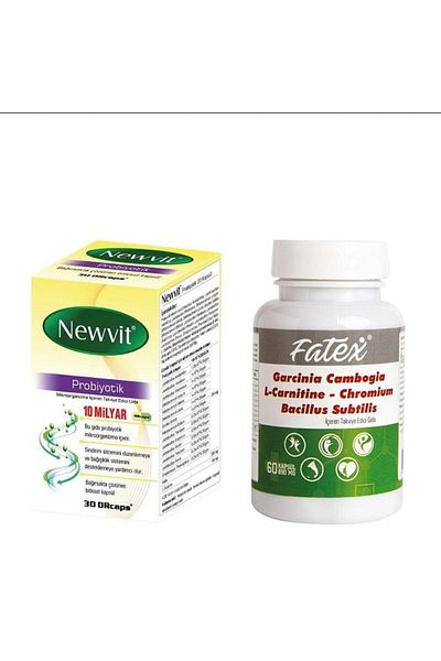Newvit Fatex Capsule + Probiotic Capsule