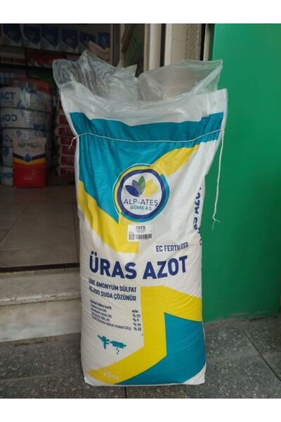 ALPATEŞ Üras %33 Azot Üre Amonyum Sülfat %25 KÜKÜRT'lü Gübre 25 KG