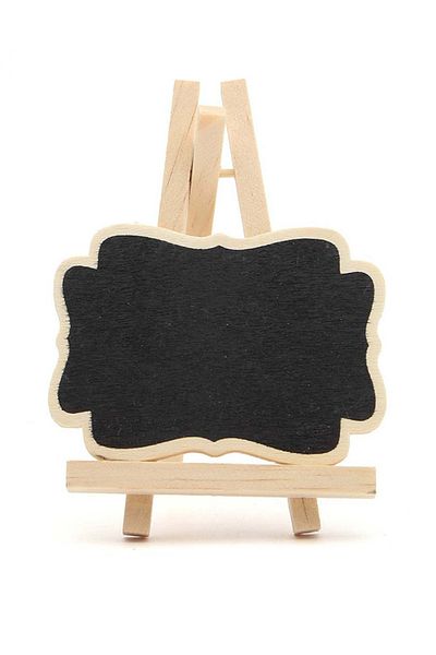Esf Product Size (7 Cm X 5 Cm) Mini Chalkboard Menu - Label Message Board Chalkboard Decor Ornament