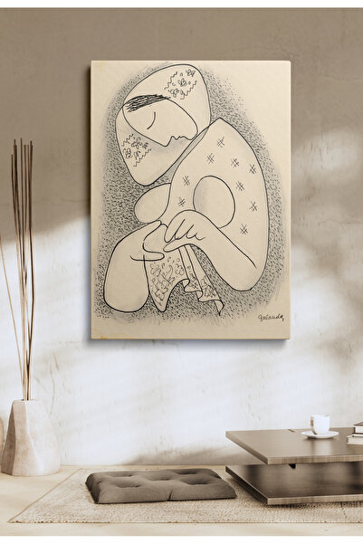 HOMEPACK Kanvas Duvar Tablosu Tekli Canvas Tablo Boho Klasik Modern KANVAS032