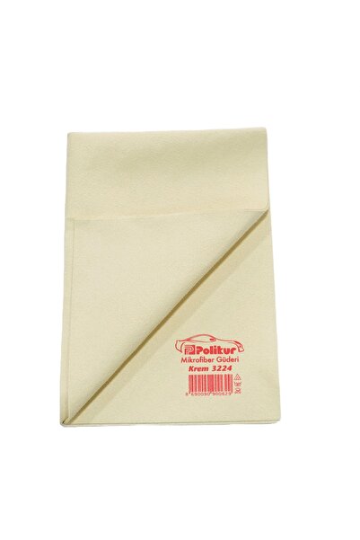 Polikur Mikrofiber Güderi Kurulama Bezi (KREM) Uyumlu
