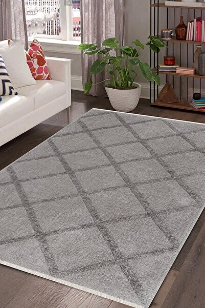 Meta Halı Rodney Mt Çift Taraflı Yıkanabilir Premium Kalite Kilim Pamuk Dokum...