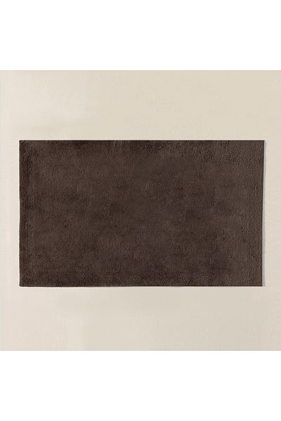 Chakra Bambus Massiv Banyo Paspası 60x100 cm Kahve