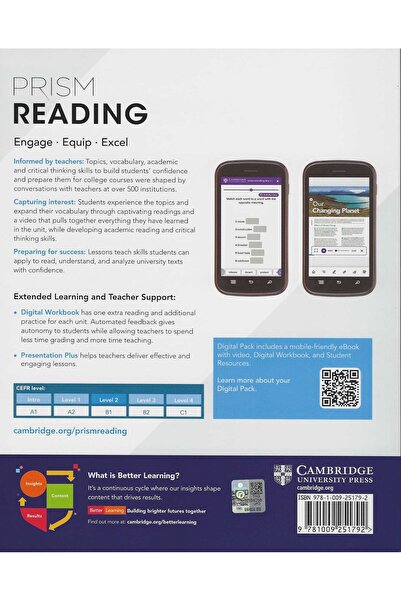 Cambridge University Press Prism Reading 2 Student's Book With Dıgıtal Pack See Insıde Front Cover