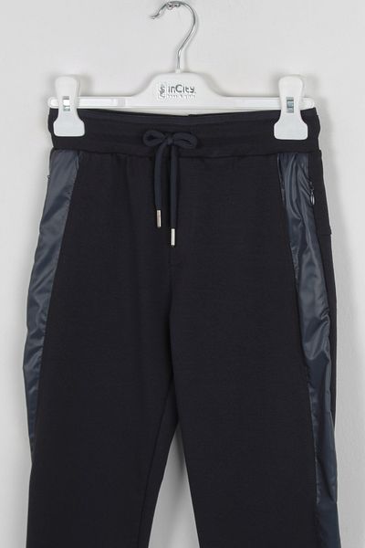 incity Boy's Black Stripe Detailed Jogger Tracksuit Bottom